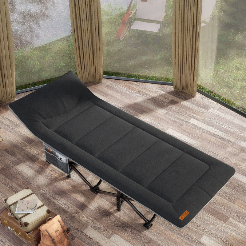 Розкладне ліжко шезлонг WCG CC-S10 + матрац і подушка