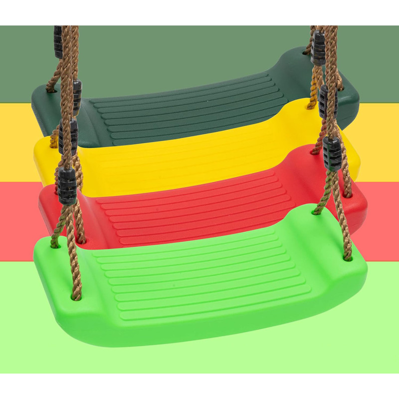 Дитяча гойдалка WCG BLOW, Від 2 років, Розміри сидіння: 42×17×8,5 см, Пластик, Зелений