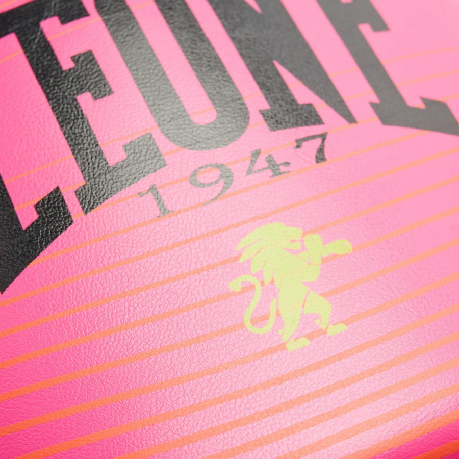 Боксерські рукавиці Leone GN313 WAVES Fuxia 12 унцій (капу в комплекті)