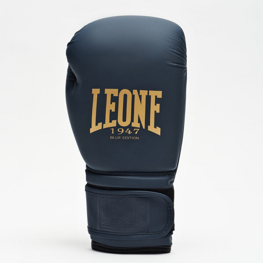 Боксерські рукавиці Leone GN059B Blue Edition 10 унцій (капу в комплекті)