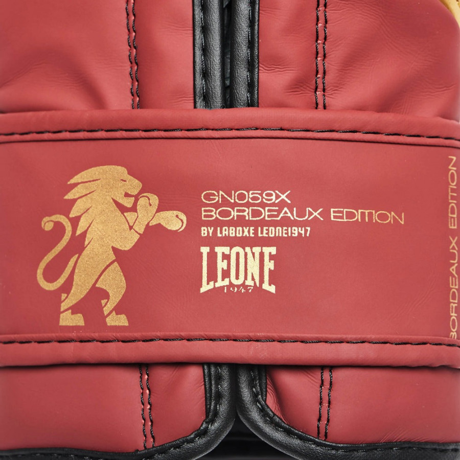 Боксерські рукавиці Leone GN059X BORDEAUX ED 14 унцій (капу в комплекті)