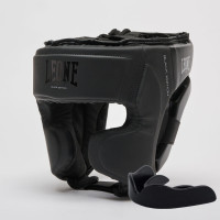 Боксерский шлем Leone CS435 BLACK Edition L (капа в комплекте)