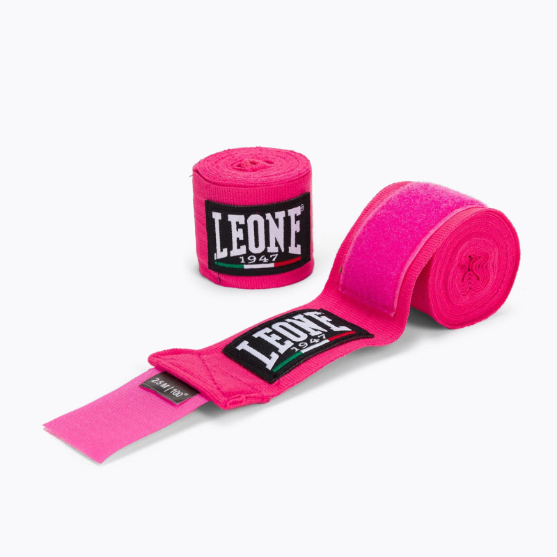 Бинти для боксу Leone AB705 Pink 3.5m