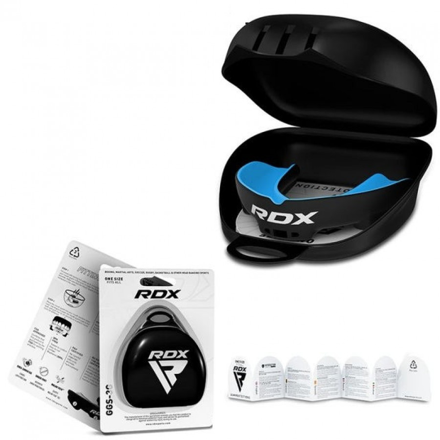 Капа RDX 3w доросла (вік 12+) Black/Blue