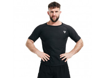 Чоловіча футболка RDX M1 з ефектом сауни Black L