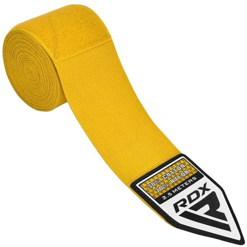 Бинти для боксу RDX Hand Wraps Yellow (2.5м.)
