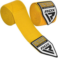 Бинты для бокса RDX Hand Wraps Yellow (2.5м.)