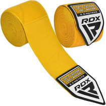 Бинти для боксу RDX Hand Wraps Yellow (2.5м.) Бинти для боксу RDX Hand Wraps Yellow (2.5м.)