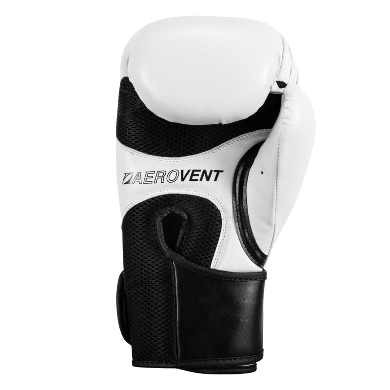 Боксерські рукавиці TITLE Boxing Vegan Gloves White/Black 14 oz 