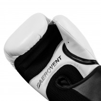 Боксерські рукавиці TITLE Boxing Vegan Gloves White/Black 14 oz