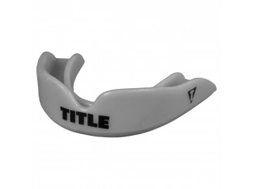 Капа TITLE Boxing Super Shield X2, Доросла (вік 11+) Grey, Посадка: BOIL & BITE™ (формується у гарячій воді), Термополімер, Сірий