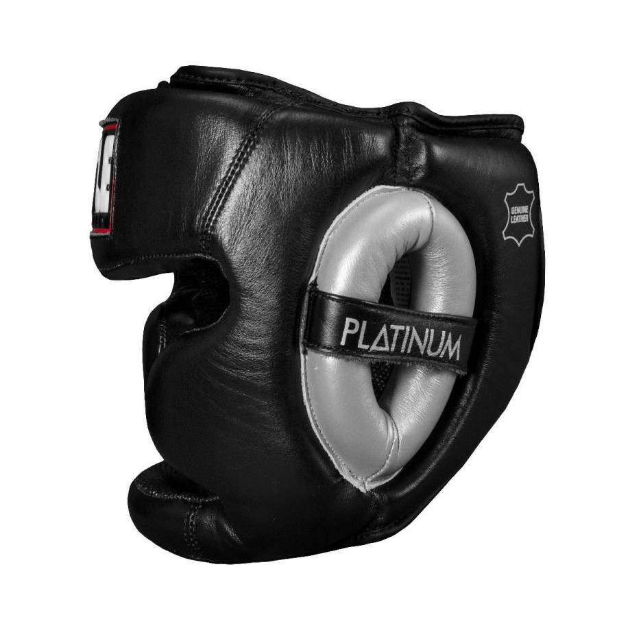 Боксерський шолом TITLE Platinum Premier Full 2.0 Black L