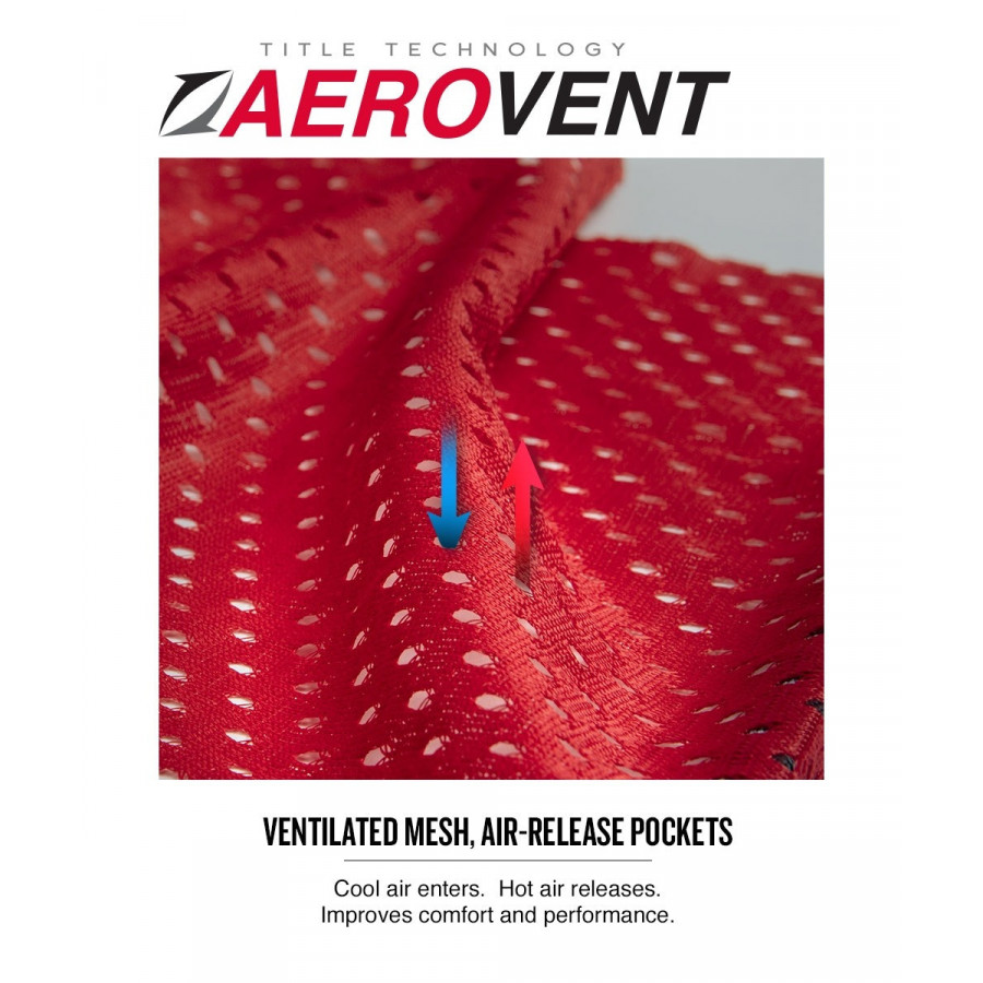 Лапи боксерські TITLE Boxing Aerovent Excel Incredi-Mitts 2.0 Black/Red/White