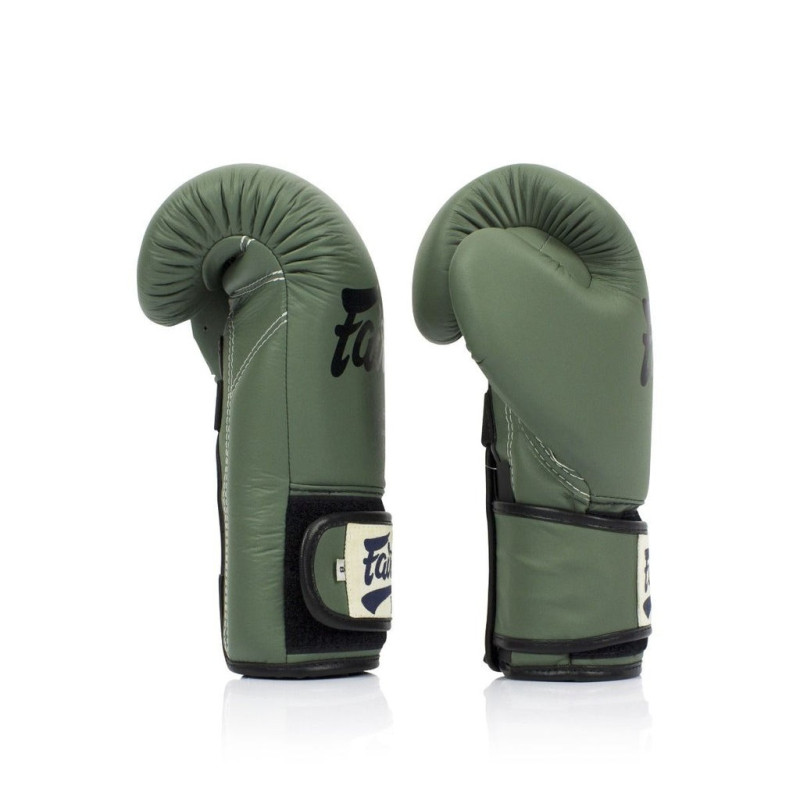 Боксерські рукавиці Fairtex BGV11 Green 14 унцій (бинти в комплекті)