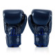 Боксерські рукавиці Fairtex BGV1-ONE (натуральна шкіра) Blue 12 унцій (бинти в комплекті)