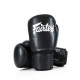 Боксерські рукавиці Fairtex BGV27 Black 10 унцій (бинти в комплекті)