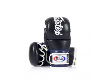 Рукавиці греплінгові для ММА Fairtex FGV18 Black/Blue M