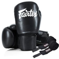 Боксерські рукавиці Fairtex BGV27 Black 10 унцій