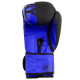 Боксерські рукавиці PowerPlay 3086 Matt Challenger Чорно-Сині 16 унцій