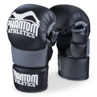 Рукавиці для ММА Phantom RIOT Black L/XL