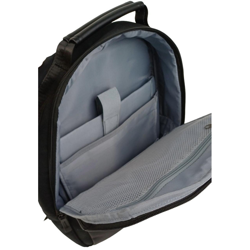 Діловий рюкзак для ноутбука 15 дюймів Live in style чорний, 15L