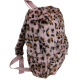 Пушистый рюкзак My Fluffy Backpack персиковый леопард