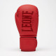 Боксерські рукавиці Leone GN058 TONE X Red , 10 унцій, Натуральна шкіра, Червоний