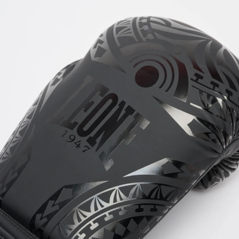 Боксерські рукавиці Leone GN329 HAKA Black 16 унцій