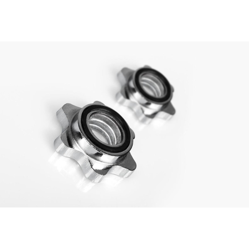 Гриф гантельный хромированный 45 см D 28 мм