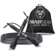 Скакалка скоростная Beast Gear Beast Rope регулируемая со стальным тросом для фитнеса, бокса и кроссфита