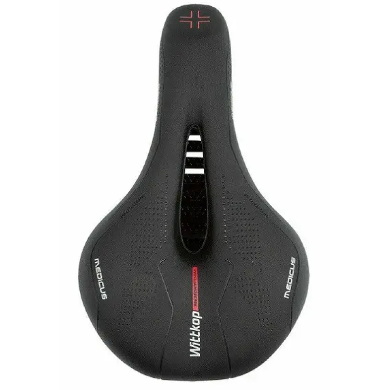 Велосипедне сідло Wittkop Medicus Airflow з Memory Foam для спортивних і туристичних велосипедів