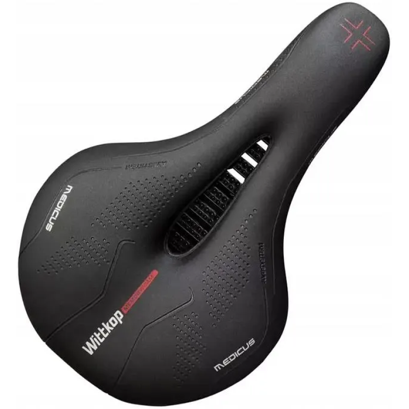 Велосипедне сідло Wittkop Medicus Airflow з Memory Foam для спортивних і туристичних велосипедів
