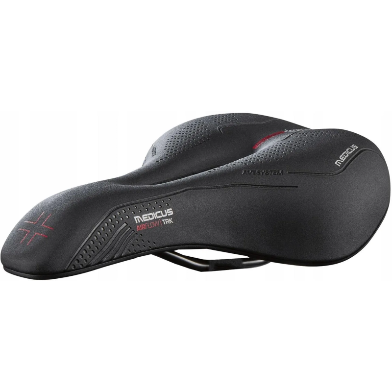 Велосипедне сідло Wittkop Medicus Airflow з Memory Foam для спортивних і туристичних велосипедів