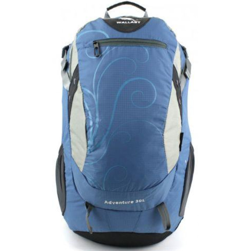 Велорюкзак Wallaby с велоспиной 30 л черный
