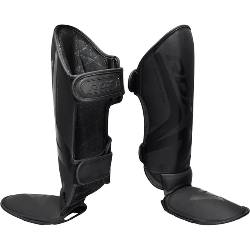 Захист гомілки та стопи RDX SHIN INSTEP T15 MATTE BLACK PLUS-M