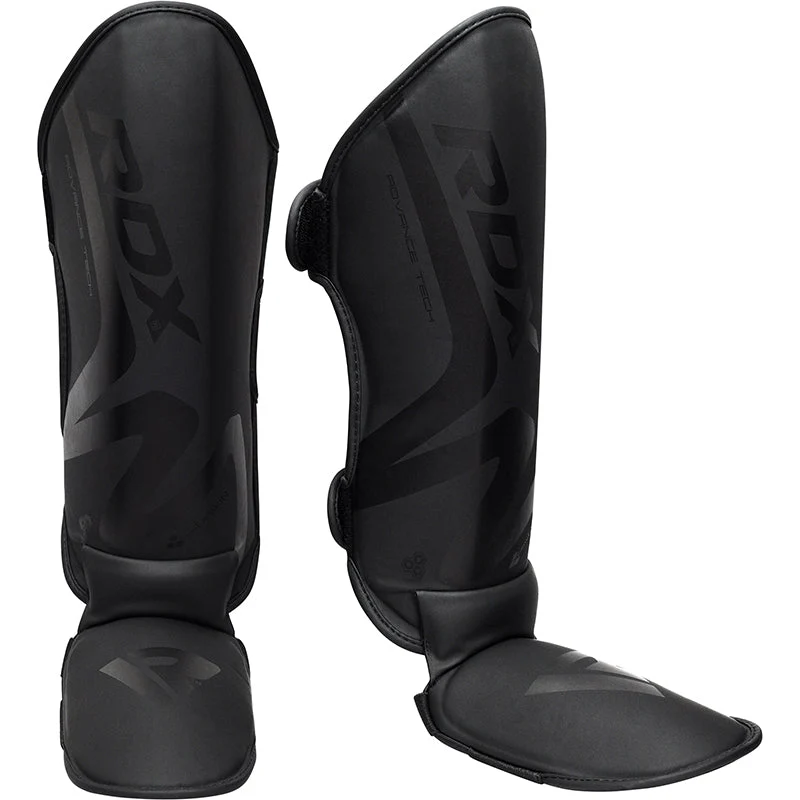 Захист гомілки та стопи RDX SHIN INSTEP T15 MATTE BLACK PLUS-M