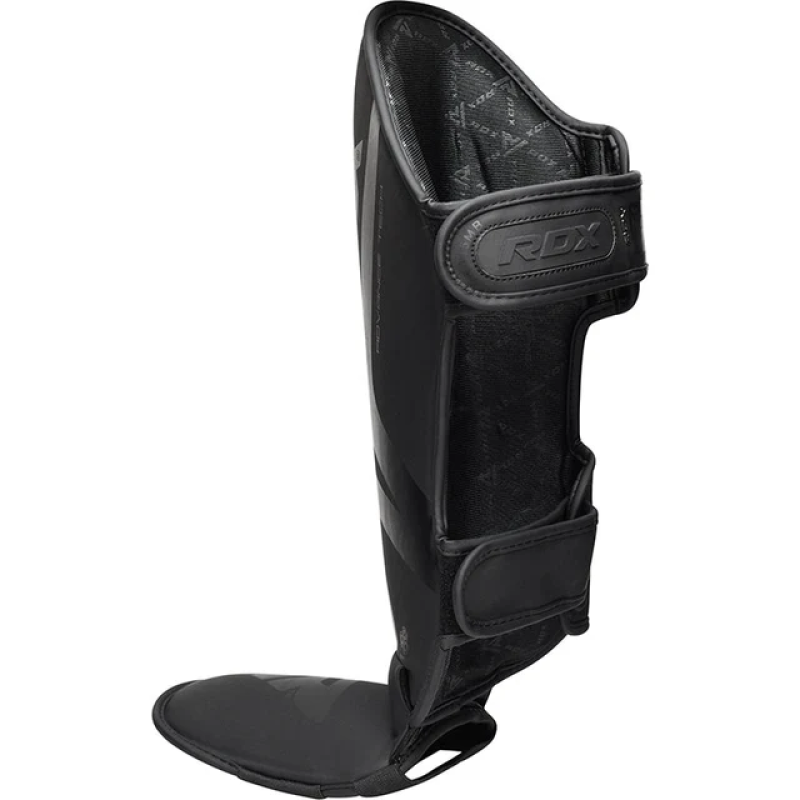 Захист гомілки та стопи RDX SHIN INSTEP T15 MATTE BLACK PLUS-M