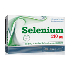 Витамины и минералы, Selen, OLIMP, 100 таблеток + 20 таблеток