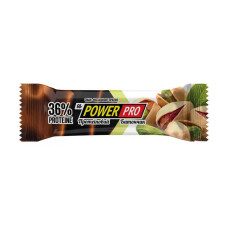 Протеиновый батончик, Power Pro 36%, Power Pro, 60 г (Фисташковое пралине)