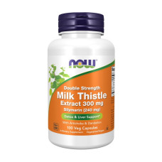 Добавка для здоровья, Milk Thistle Extract 300 mg, NOW, 100 капсул