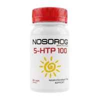 Добавка для здоров'я, 5-HTP 100, NOSOROG, 60 капсул