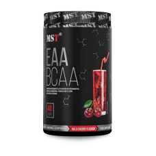 BCAA, BCAA&EAA zero, MST, 520 г (Дикая вишня)