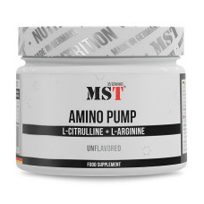 Предтренировочный комплекс, Amino Pump, MST, 300 г (Без вкуса)
