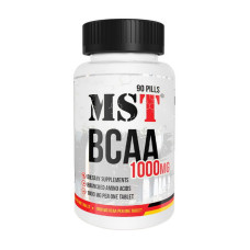 BCAA, BCAA 1000, MST, 90 таблеток
