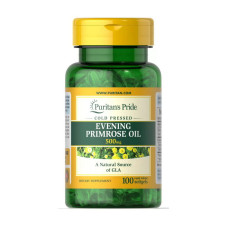 Добавка для здоровья, Evening Primrose Oil 500 mg, Puritan's Pride, 100 капсул