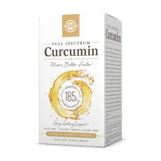 Добавка для здоровья, Full Spectrum Curcumin, Solgar, 30 капсул