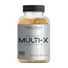 Витамины и минералы, Multi-X, Powerful Progress, 100 таблеток