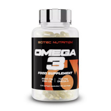 Омега-3, Omega 3, Scitec Nutrition, 100 капсул