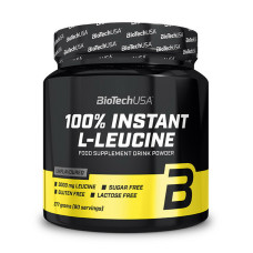 Аминокислоты, 100% Instant L-Leucine, BioTech, 277 г