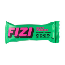 Протеиновый батончик, Fizi Guilty Pleasure Bar, Fizi, 45 г (Лесной орех с карамелью)